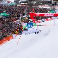 Linus Straßer auf dem Weg zum Sieg in Kitzbühel