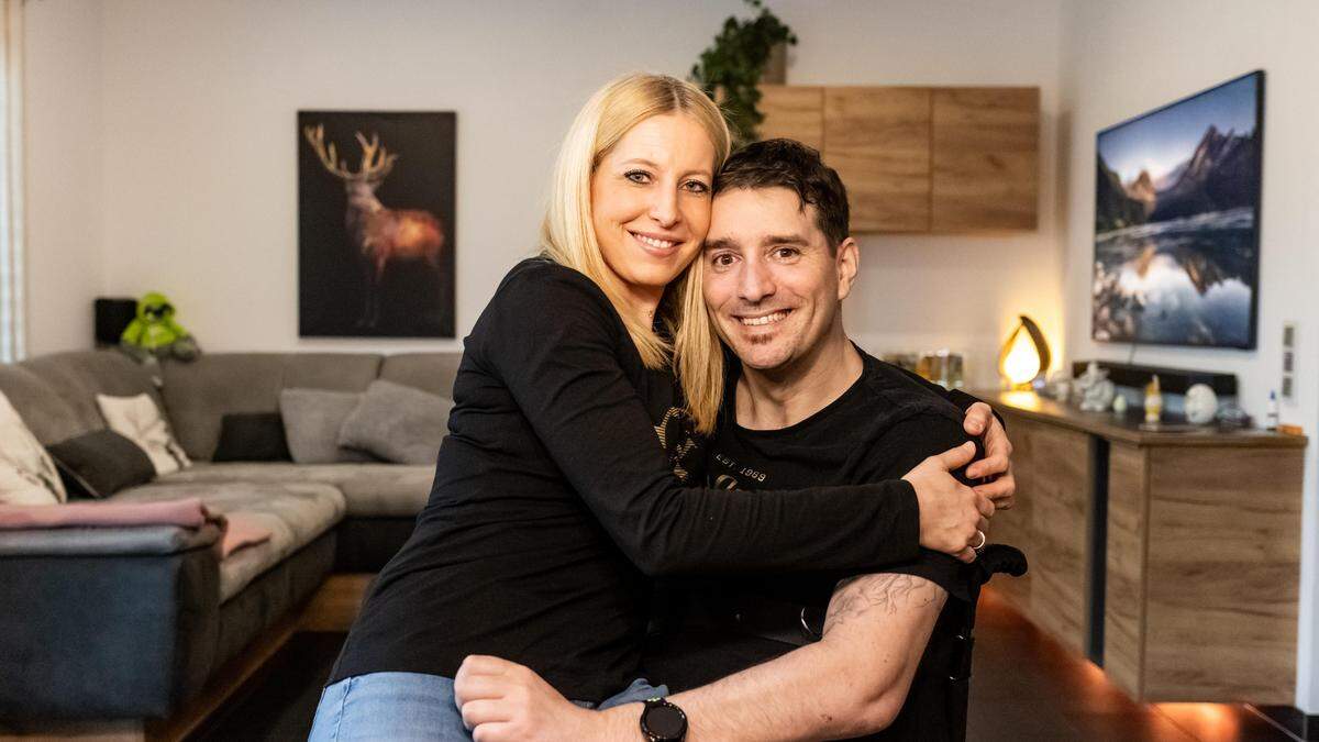 Jacqueline und Christoph Hubmann haben das schwierigste Jahr ihres gemeinsamen Lebens überstanden