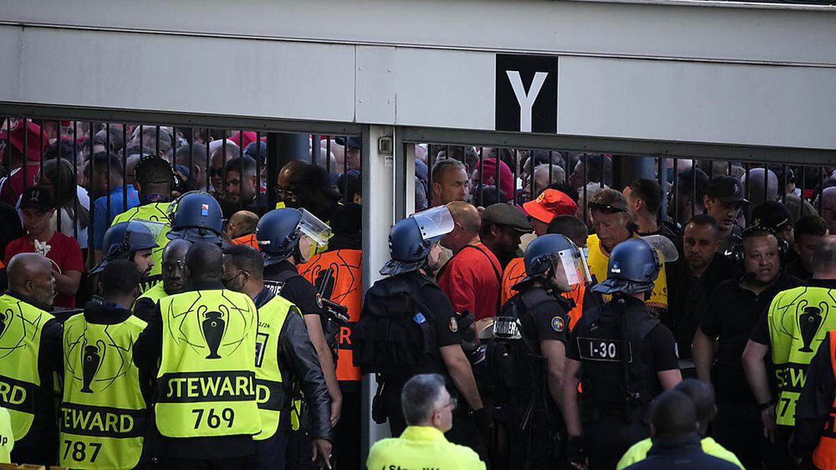 Die Polizei in Paris registrierte rund um das Champions-League-Finale Ende Mai mehr als 100 Festnahmen und 230 Verletzte