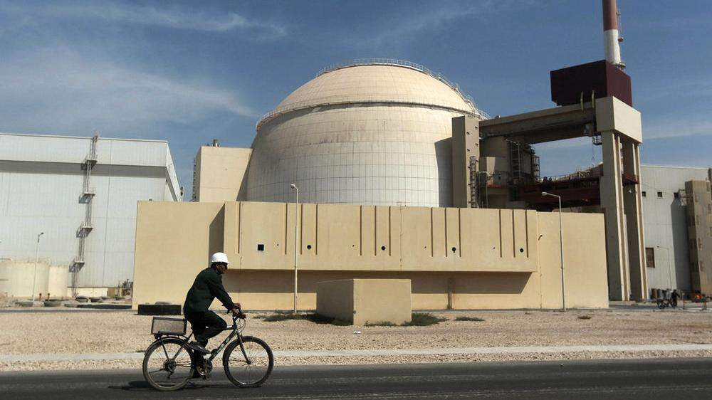 Das Atomkraftwerk Buschehr im Iran 