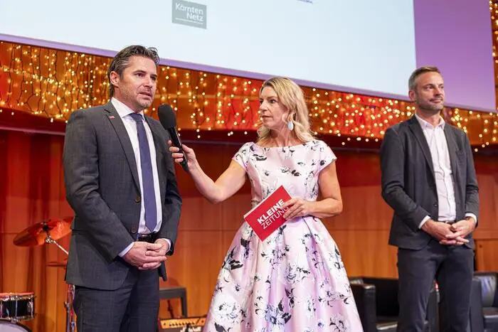 Christopher Weiss und Wolfgang Fercher sprachen mit Martina Klementin über die Bedeutung des Ehrenamtes