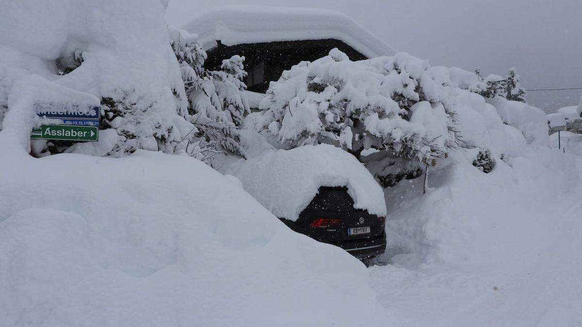 Schneemassen in Tirol