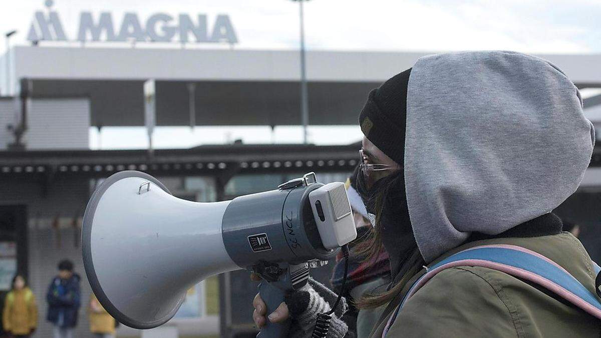 Der nächste Wirbel scheint programmiert: Klimaaktivisten wollen Magna-Arbeitnehmer gegen Konzern mobilisieren.