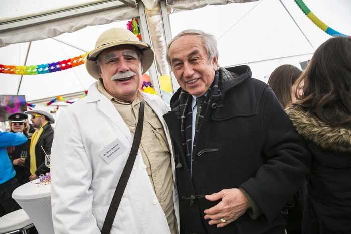 Gerhard „Albern Schweitzer“ Koch mit Gerald Schöpfer