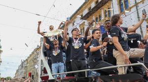 Der SK Sturm feiert zum zweiten Mal in der Vereinsgeschichte ein Double