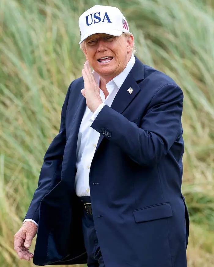 Donald Trump auf dem Golfplatz