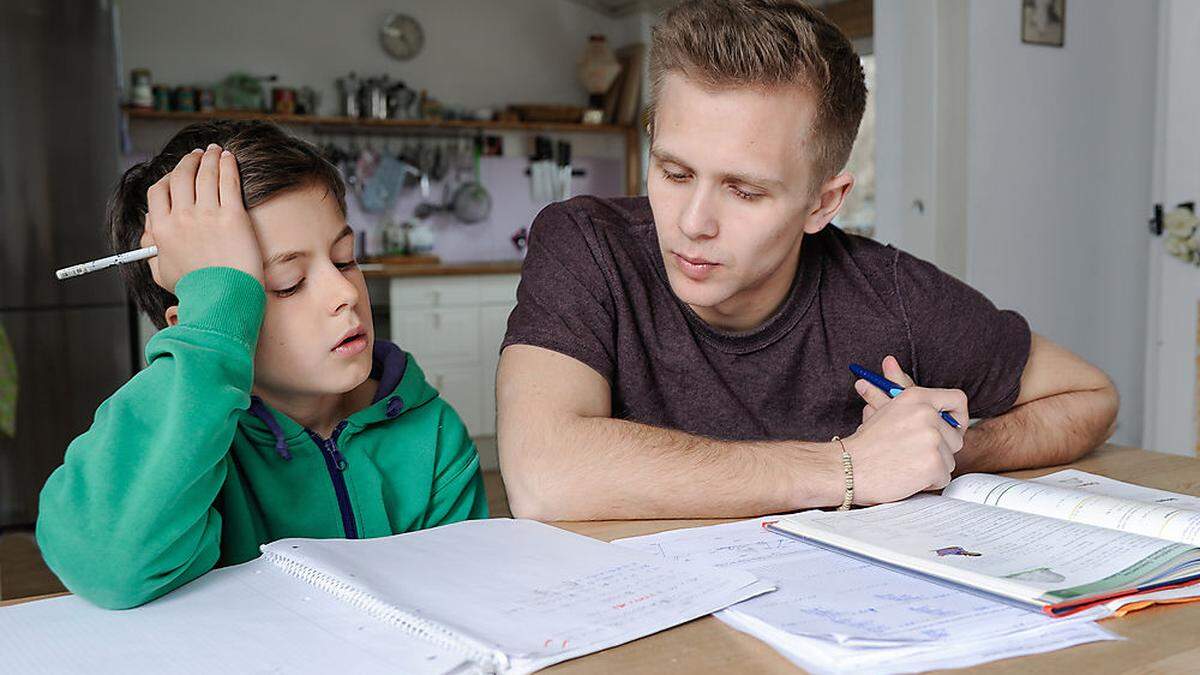 Die Küche als Klassenzimmer - für viele Kinder heuer die Realität