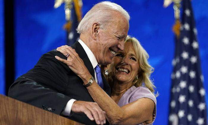 Jill und Joe Biden 