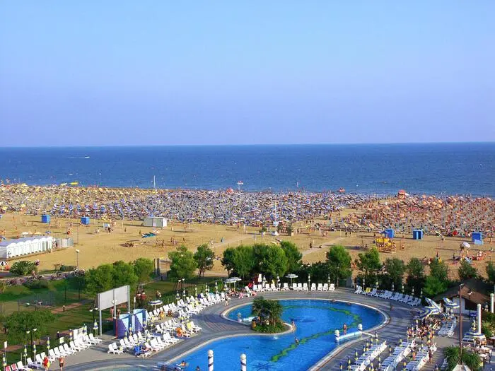 Der Strand von Bibione
