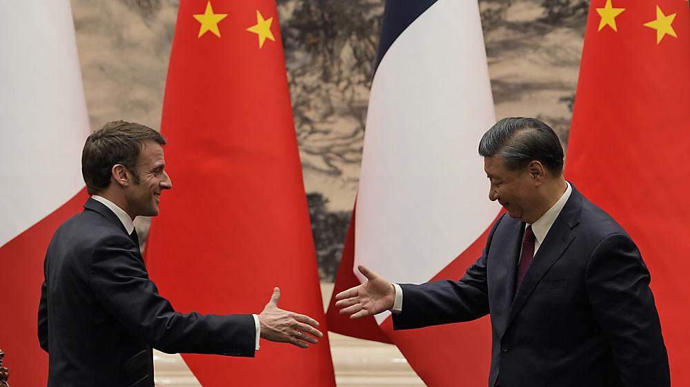 Macron und Xi