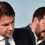 Ministerpräsident Giuseppe Conte und Innenminister Matteo Salvini