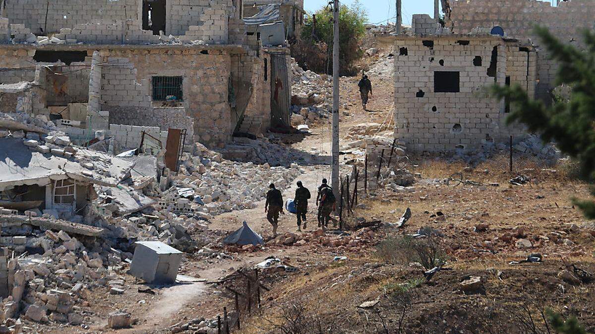 Aleppo nach dem Bombenhagel