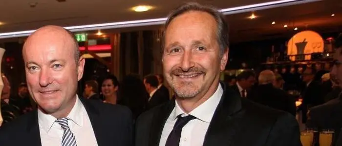 Arnold Gabriel (links) und Wolfgang Schantl prägten die Kärntner Krankenhäuser