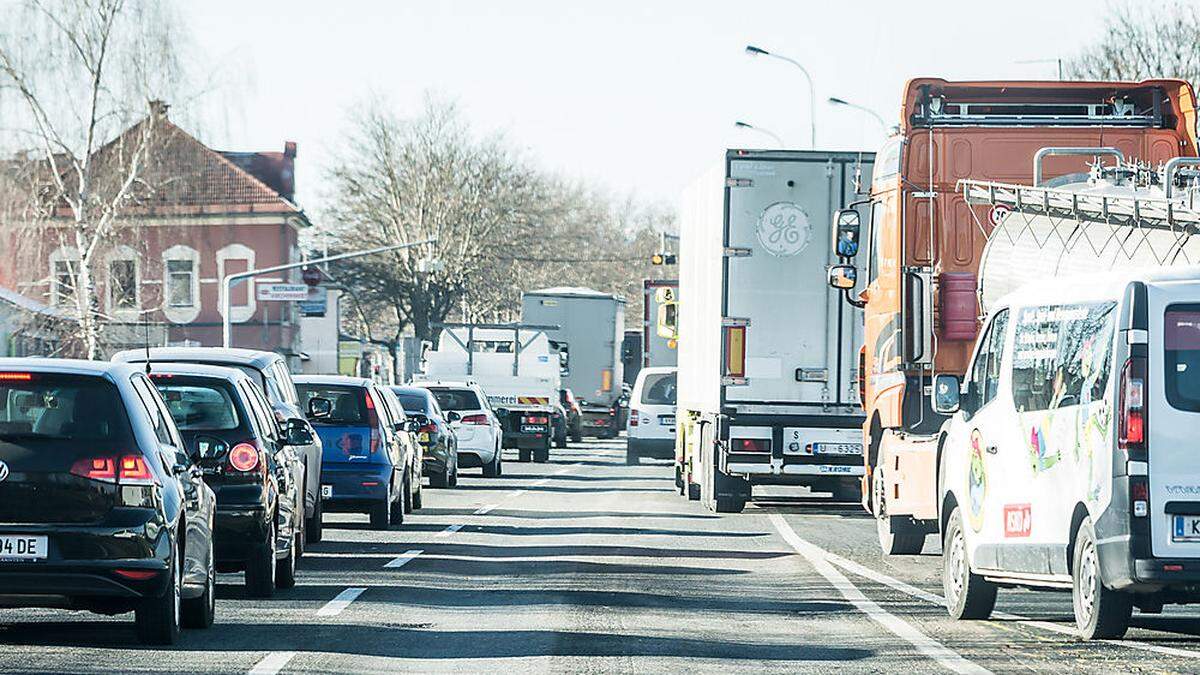 In Klagenfurt liegt die Dichte bei 622 Autos pro 1000 Einwohner