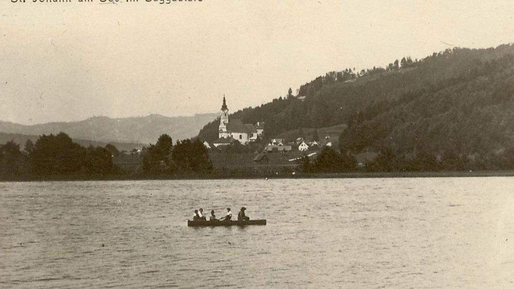Der Lange Teich zwischen St. Johann und Arnfels wurde im Zuge der Malariabekämpfung trocken gelegt