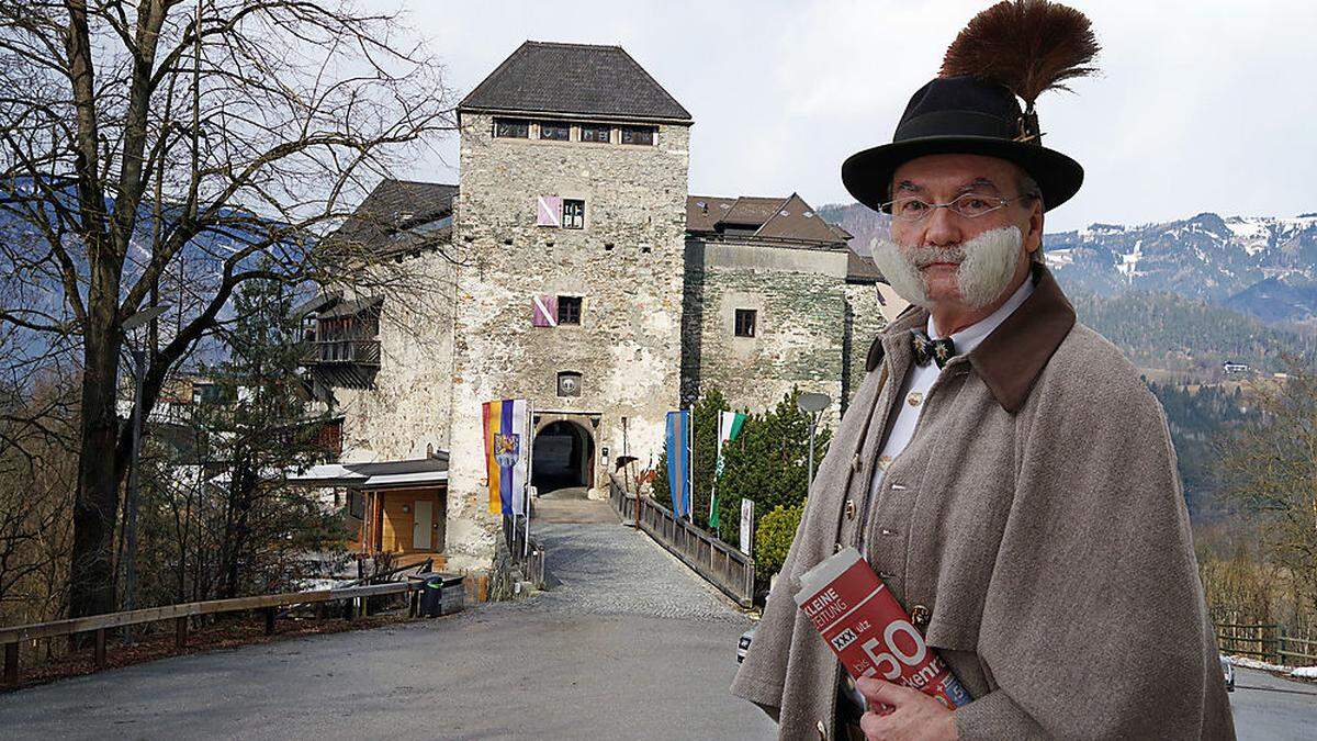 Ewald Harrer führte neun Jahre lang - bis 2004 - die Gastronomie auf Burg Oberkapfenberg