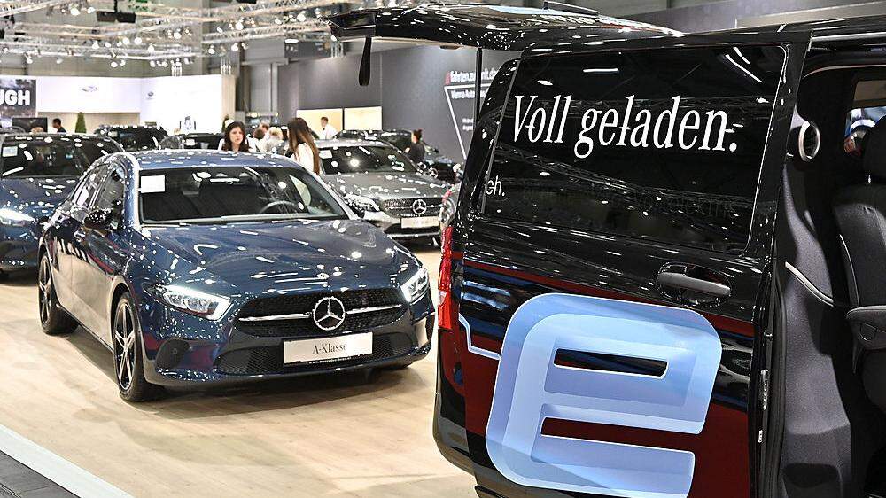 Bei der Vienna Autoshow im Jänner 2020 waren Autohändler noch zuversichtlich