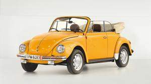 Das gelbe Käfer-Cabriolet von Bruno Kreisky