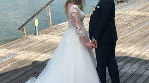 Wahlaustralierin Lena Unterlerchner und Ryan Johnson heirateten am Millstätter See