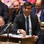 Rishi Sunak ist unter Druck. 