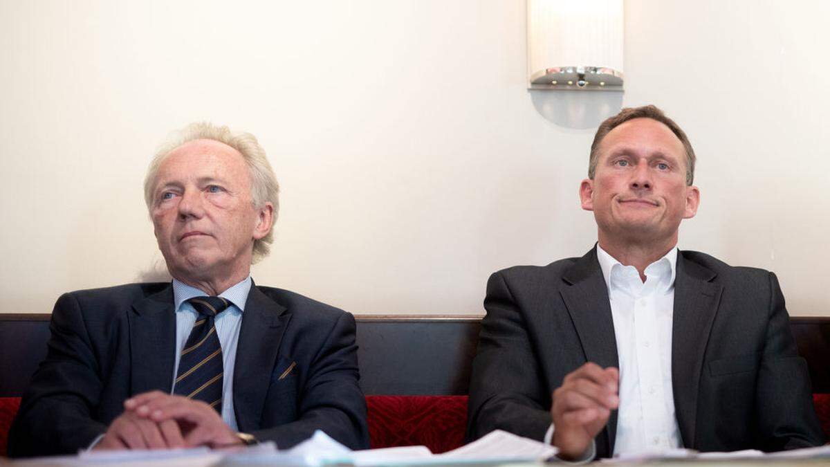 MFG-Bundesobmann Michael Brunner und Bundesgeschäftsführer Gerhard Pöttler.