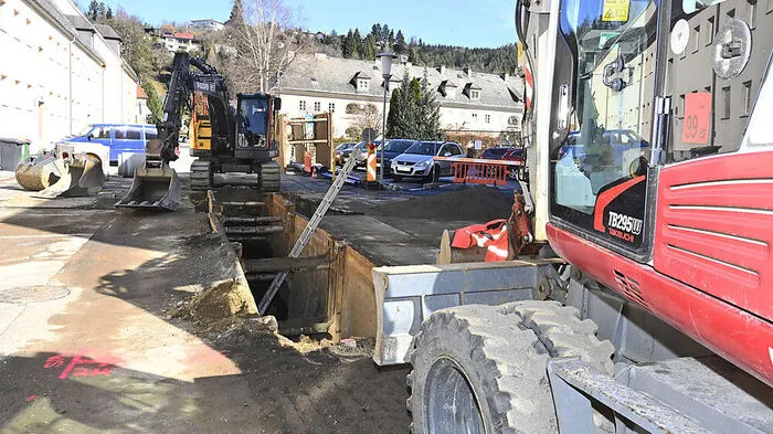 Peter-Wunderlich-Straße: Kanalbaustelle wurde gestartet, zahlreiche weitere in der näheren Umgebung werden heuer noch folgen