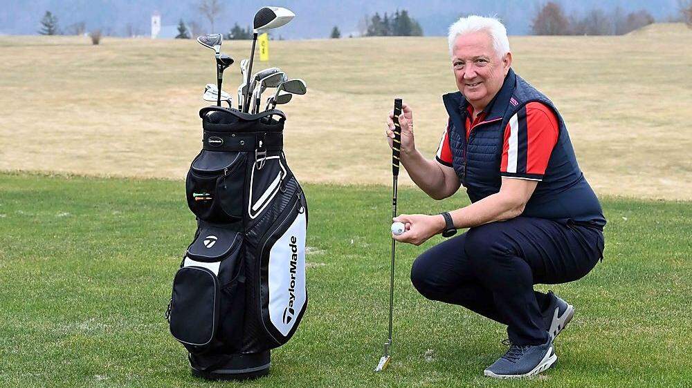 Erich Dörflinger, langjähriger Vorstandsvorsitzender der Flex Austria und neuer Präsident des  Jacques Lemans Golfclub St. Veit – Längsee 