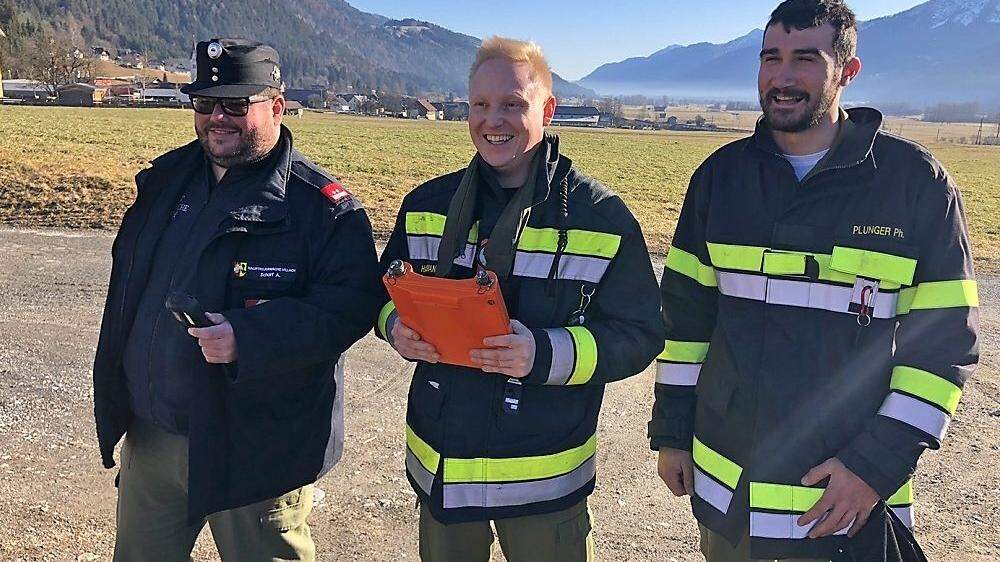 Feuerwehrmänner übten für den Strahlenernstfall 