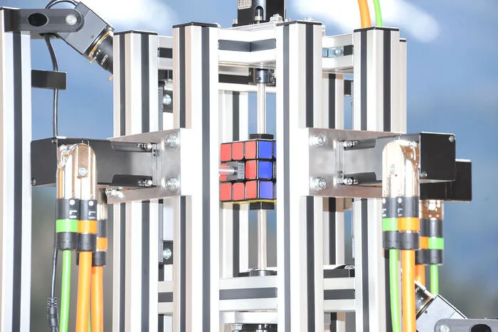 Die Zauberwürfel - "Lösungsmaschine" im Detail