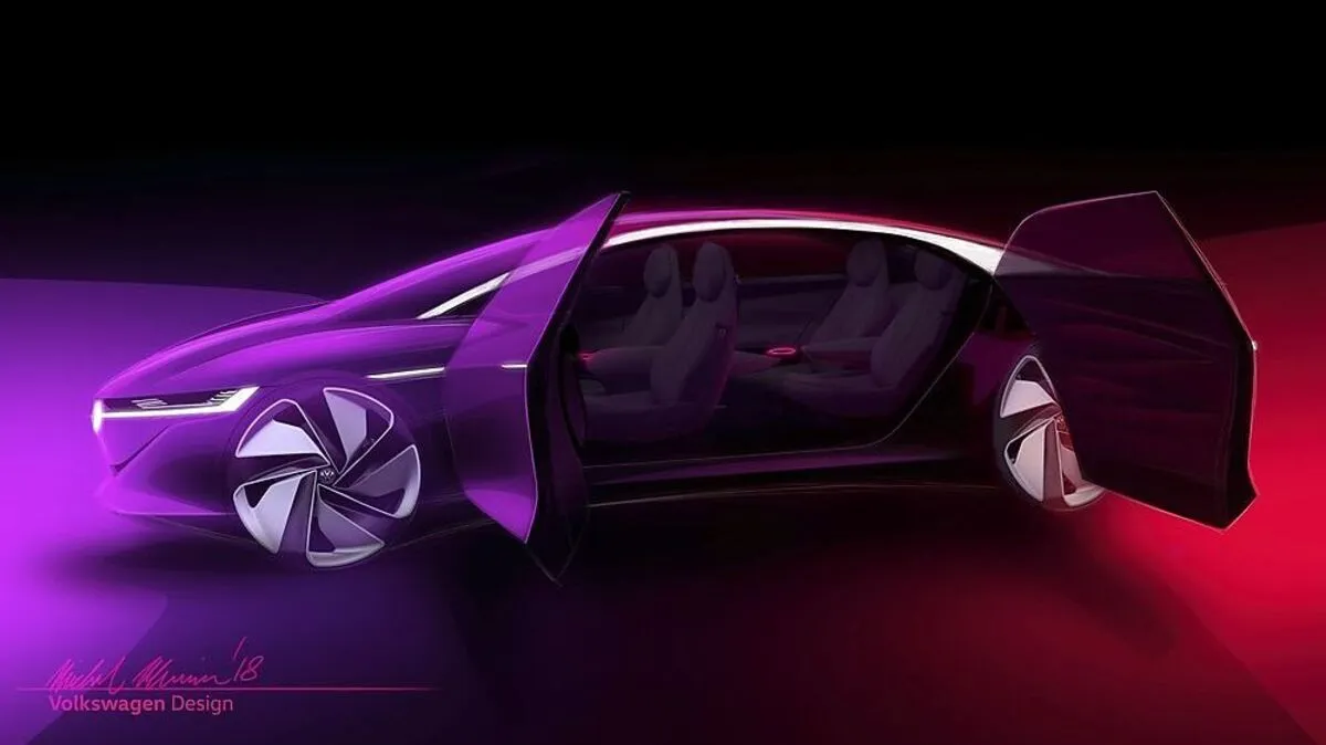 Der I.D. Vizzion ist eine Oberklasse-Limousine