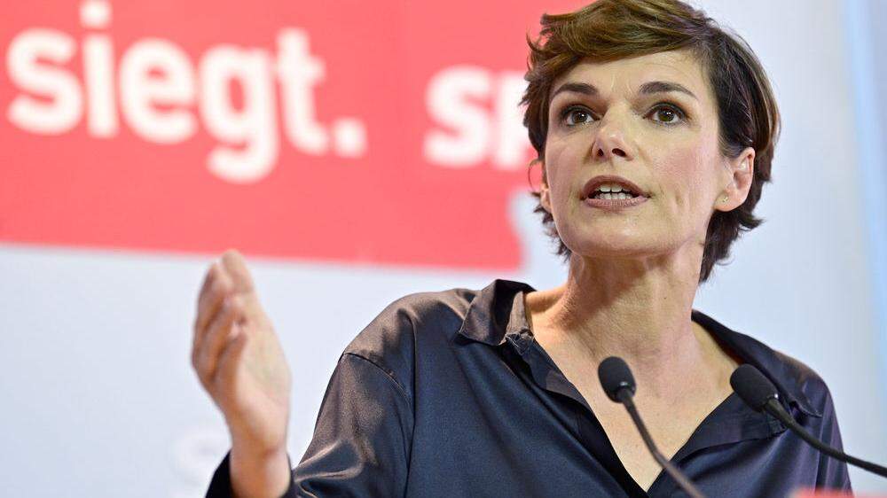SPÖ-Spitzenkandidatin Pamela Rendi-Wagner