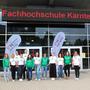 Das Team der WiDS Villach rund um WiDS-Botschafterin Olivia Pfeiler