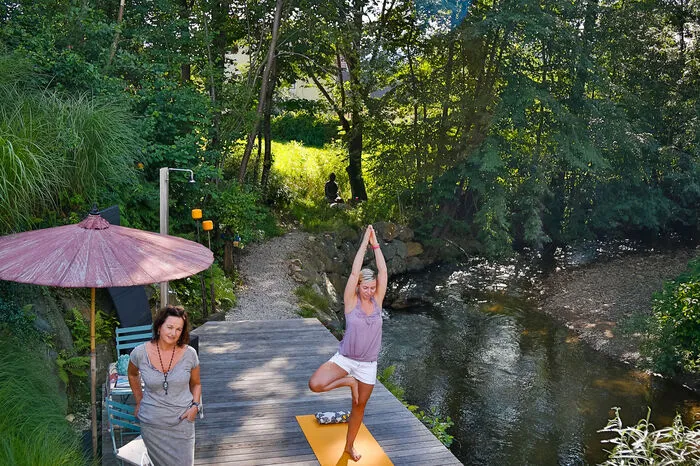 Willkommen im Fluss- bzw. Bachbad.