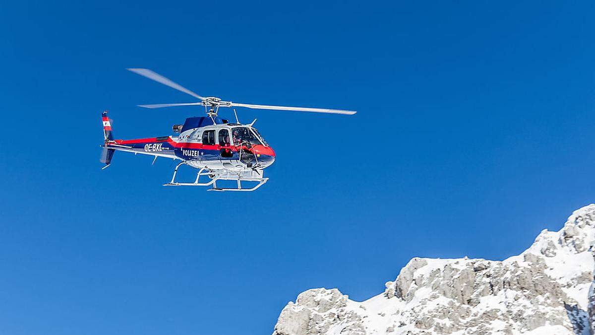 Der Polizeihubschrauber Libelle stand im Einsatz (Archivbild)