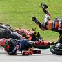 Schlimmer Unfall in Sepang