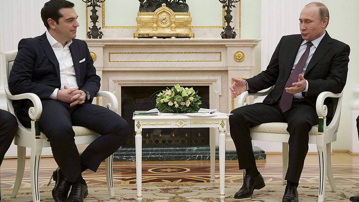 Tsipras und Putin