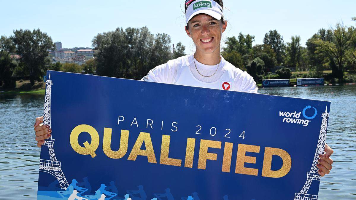 Mit dem siebenten Platz bei der WM qualifizierte sich Magdalena Lobnig für Paris 2024