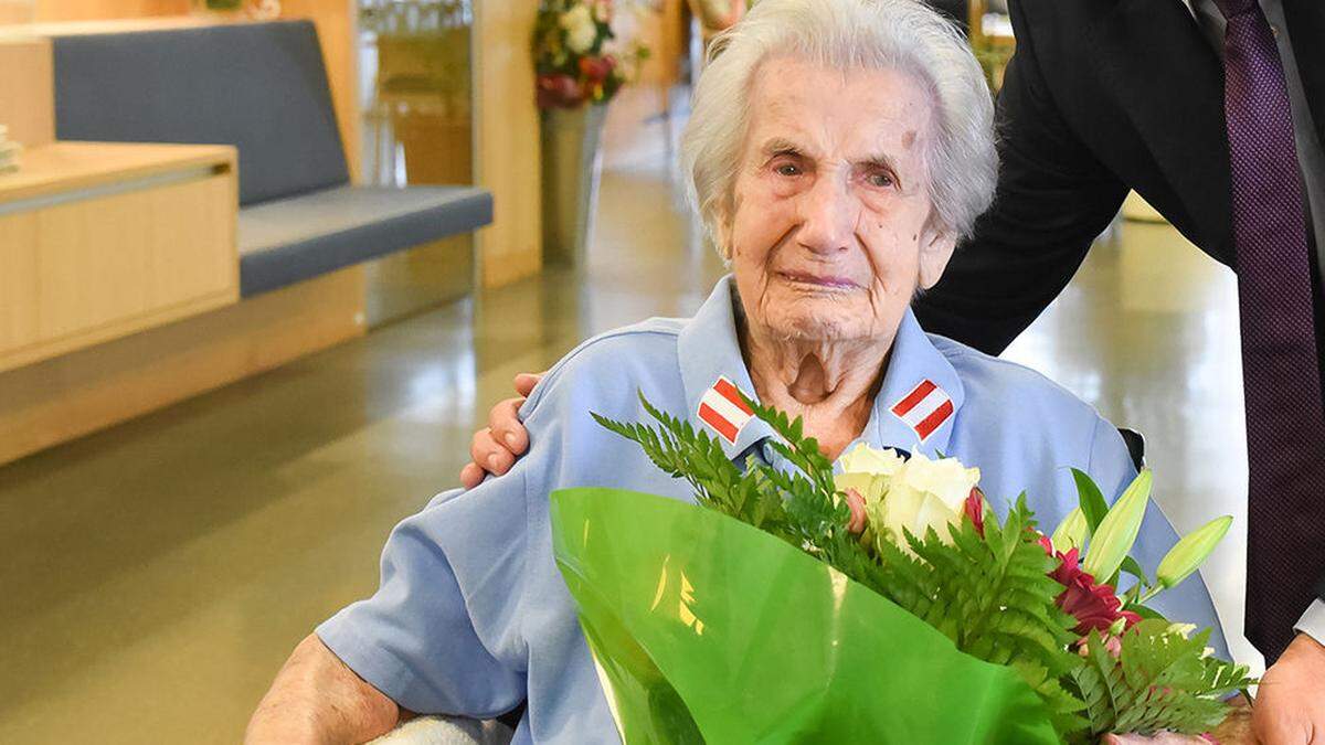 Anna Wiesmayr wurde 111 Jahre alt