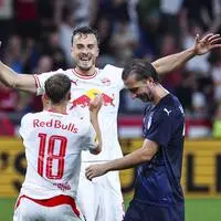 Haris Tabakovic schoss in Salzburg das wichtige 1:0, das aber auch kein wirklicher Polster ist 