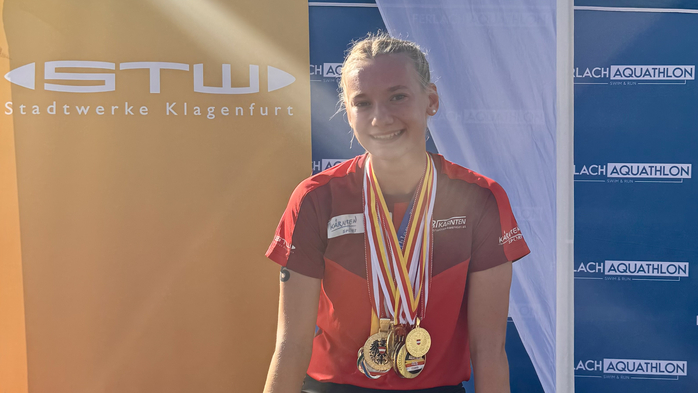 Kathrin Ritter war die Abräumerin in Ferlach