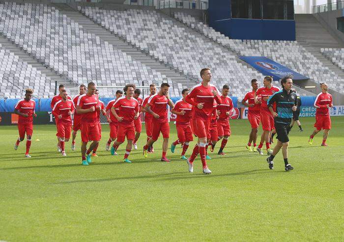 Das österreichische Nationalteam trifft heute auf Ungarn