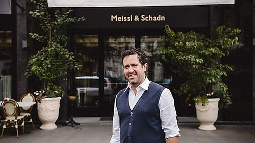 Florian Weitzer vor einem seiner beiden Meissl & Schadn-Lokale. Realisiert er ein drittes in der Grazer Sporgasse?