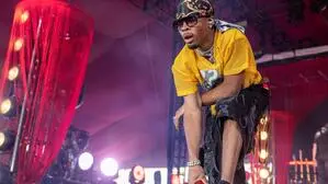 Der Sänger „D4vd“ trat 2025 beim Coachella-Festival auf 