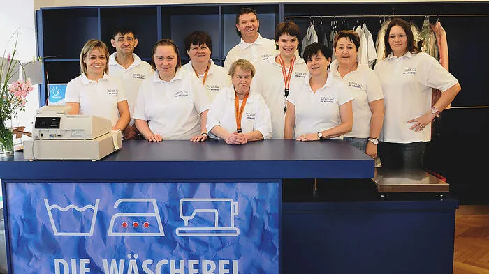 Auf Erfolgskurs: Die Wäscherei der Lebenshilfe am Hauptplatz von Deutschlandsberg