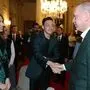 Amine Gülse, Mesut Özil und Recep Tayyip Erdogan
