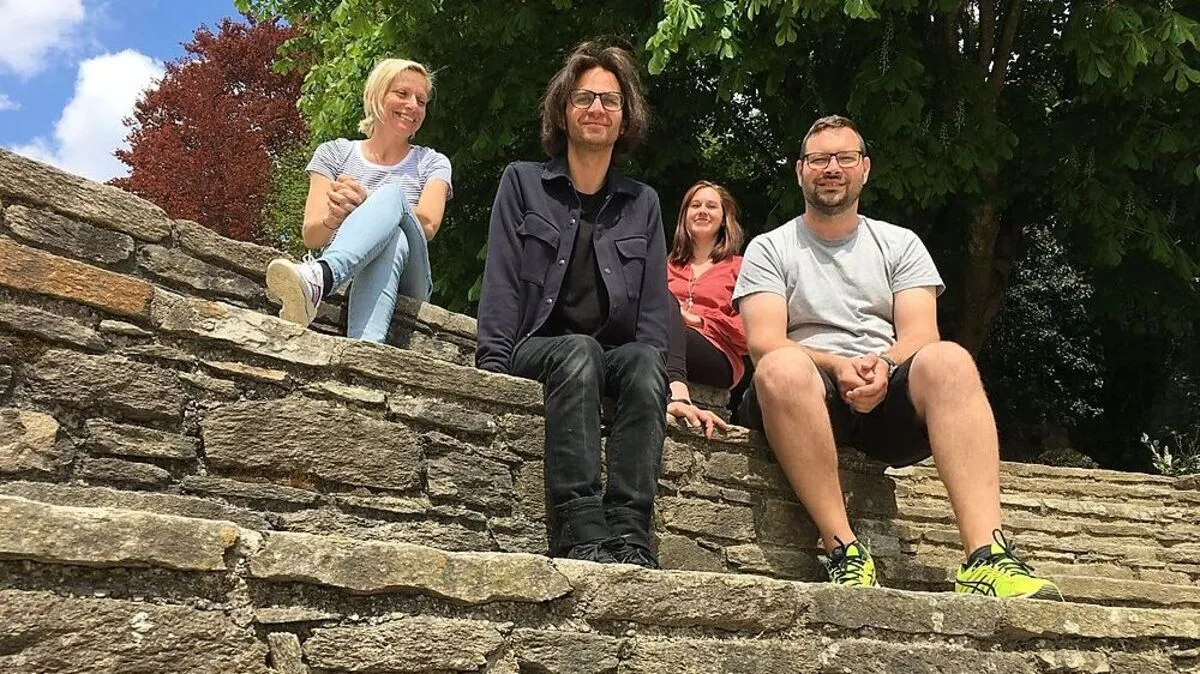 Das Team von Streetwork Hartberg: Nicole Hartinger, Dominik Hofstätter, Nicole Egger und Bernd Laschet