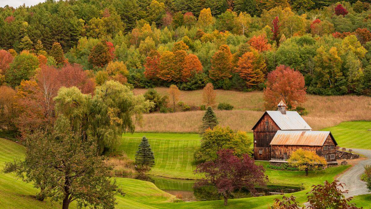 Malerisch: die Sleepy-Hollow-Farm in Pomfret