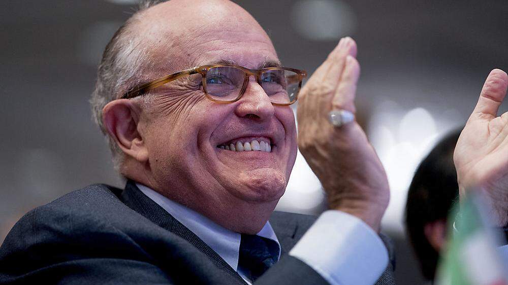 Trumps neuer Rechtsberater, der ehemalige Bürgermeister von New York, Rudy Giuliani