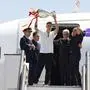 Euro 2024 Winner Spanish Team Arriving At Madrid Airport The captain of the Spanish national soccer team, Alvaro Morata, the president of the Royal Spanish Football Federation, Pedro Rocha, and the coach of the Spanish national soccer team, Luis de la Fuente, on their arrival at the airport, July 15, 2024, in Madrid, Spain. Photo by Antonio Gutiérrez / Europa Press/ABACAPRESS.COM Madrid Spain PUBLICATIONxNOTxINxFRAxUK Copyright: xEuropaxPress/ABACAx