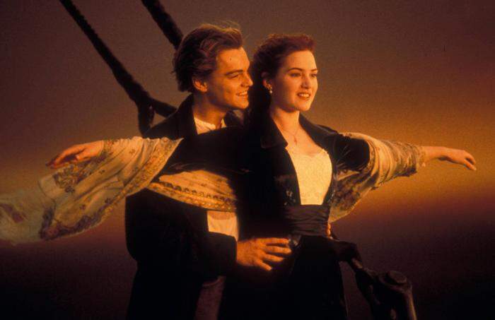 Kate Winslet und Leonardo DiCaprio in „Titanic“